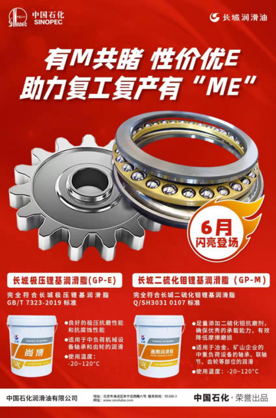 長城GP系列鋰基潤滑脂為工業(yè)發(fā)展注入新動(dòng)力