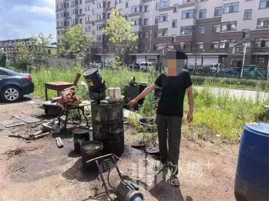 廢舊機油滲漏致環(huán)境污染案件