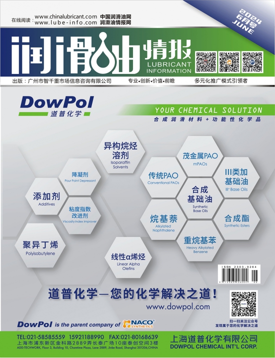 潤滑油情報(bào)雜志2024年06月刊
