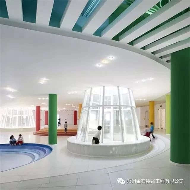 這樣的幼兒園，孩子一看就喜歡-金石裝飾 幼兒園裝修設(shè)計(jì)